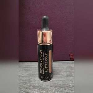 Makeup Revolution Lustre Gold Liquid Highlighter 0.61 oz